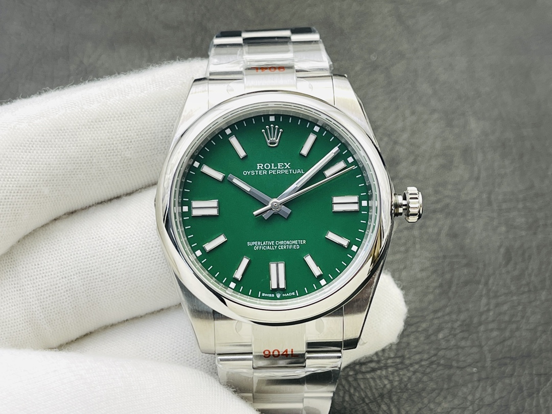 SuperClone Rolex Oyster Perpetual m124300-green|41mm